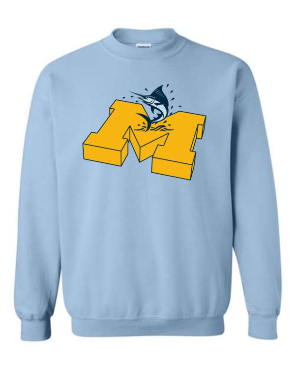 Light Blue Crewneck Sweatshirt