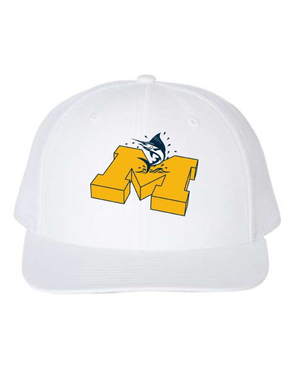 Embroidered White Richardson Hat