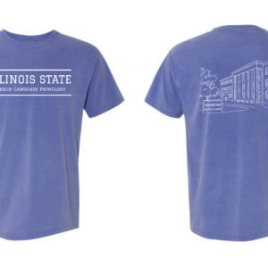 ISU Speech LP - Periwinkle Crew/Tee